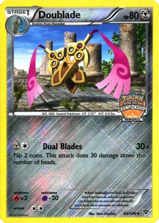 Doublade (84/146) (Regional Championship Promo) [XY: Base Set]