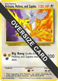 Articuno, Moltres, and Zapdos (Jumbo Card) [Miscellaneous Cards]