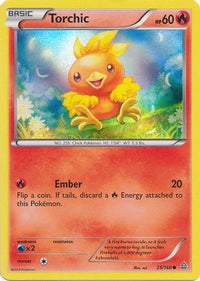 Torchic (25/160) (Sheen Holo) [XY: Primal Clash]