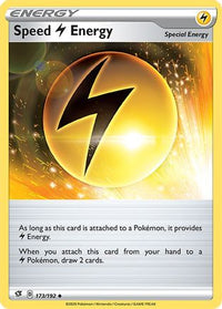 Speed Lightning Energy (173/192) [Sword & Shield: Rebel Clash]