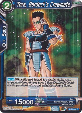 Tora, Bardock's Crewmate (DB3-034) [Giant Force] - POKÉ JEUX