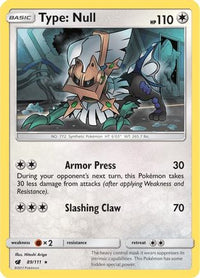 Type: Null (89/111) (Theme Deck Exclusive) [Sun & Moon: Crimson Invasion]