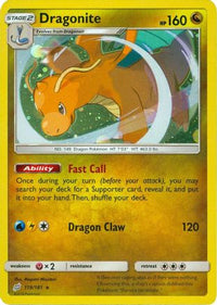 Dragonite (119/181) (Cosmos Holo) [Sun & Moon: Team Up]