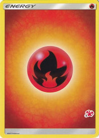 Fire Energy (Charizard Stamp #3) [Battle Academy 2020]