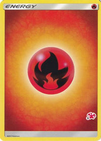 Fire Energy (Charizard Stamp #9) [Battle Academy 2020]