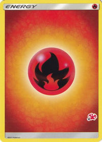 Fire Energy (Charizard Stamp #12) [Battle Academy 2020]