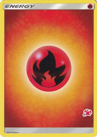 Fire Energy (Charizard Stamp #17) [Battle Academy 2020]