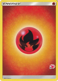 Fire Energy (Charizard Stamp #29) [Battle Academy 2020]