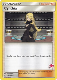 Cynthia (119/156) (Charizard Stamp #21) [Battle Academy 2020]