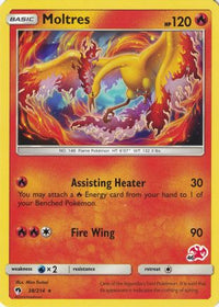 Moltres (38/214) (Charizard Stamp #46) [Battle Academy 2020]