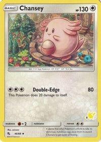 Chansey (46/68) (Pikachu Stamp #5) [Battle Academy 2020]