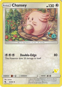 Chansey (46/68) (Pikachu Stamp #47) [Battle Academy 2020]