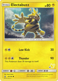 Electabuzz (43/156) (Pikachu Stamp #41) [Battle Academy 2020]