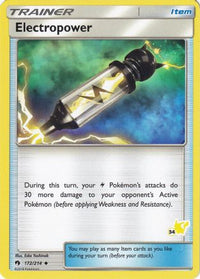 Electropower (172/214) (Pikachu Stamp #34) [Battle Academy 2020]