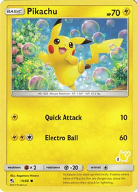 Pikachu (19/68) (Pikachu Stamp #2) [Battle Academy 2020]