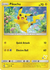 Pikachu (19/68) (Pikachu Stamp #30) [Battle Academy 2020]