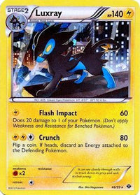 Luxray (46/99) (Cracked Ice Holo) (Blister Exclusive) [Black & White: Next Destinies]