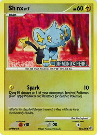 Shinx (98/130) [Burger King Promos: 2008 Collection]