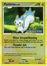 Pachirisu (35/130) [Burger King Promos: 2008 Collection]