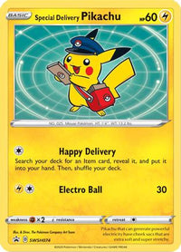 Special Delivery Pikachu (SWSH074) [Sword & Shield: Black Star Promos]