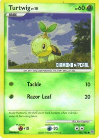 Turtwig (103/130) [Burger King Promos: 2008 Collection]