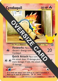 Cyndaquil (57/111) (Jumbo Card) [First Partner Pack]