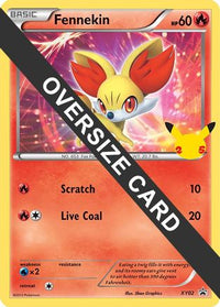 Fennekin (XY02) (Jumbo Card) [First Partner Pack]