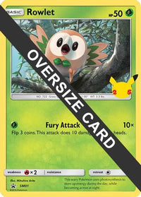 Rowlet (SM01) (Jumbo Card) [First Partner Pack]