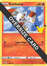 Scorbunny (SWSH002) (Jumbo Card) [First Partner Pack]