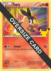 Tepig (BW02) (Jumbo Card) [First Partner Pack]