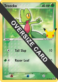 Treecko (76/109) (Jumbo Card) [First Partner Pack]