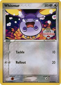 Whismur (73/106) (City Championship) [EX: Emerald]