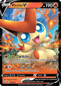 Victini V (021/163) [Sword & Shield: Battle Styles]