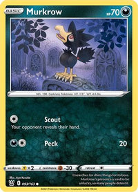 Murkrow (093/163) [Sword & Shield: Battle Styles]