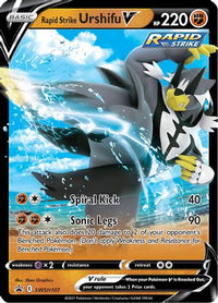 Rapid Strike Urshifu V (SWSH107) [Sword & Shield: Black Star Promos]