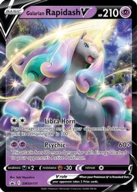 Galarian Rapidash V (SWSH111) [Sword & Shield: Black Star Promos]