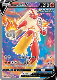 Blaziken V (161/198) [Sword & Shield: Chilling Reign]