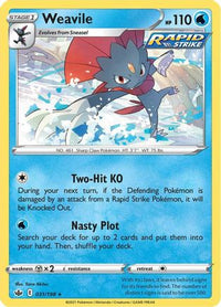 Weavile (031/198) [Sword & Shield: Chilling Reign]