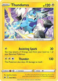 Thundurus (052/198) [Sword & Shield: Chilling Reign]