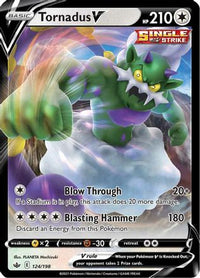 Tornadus V (124/198) [Sword & Shield: Chilling Reign]