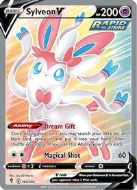 Sylveon V (183/203) [Sword & Shield: Evolving Skies]