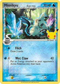 Mimikyu (SWSH136) (Delta Species) (Celebrations) [Sword & Shield: Black Star Promos]