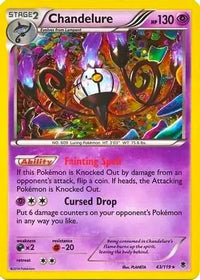 Chandelure (43/119) (Cosmos Holo) [XY: Phantom Forces]