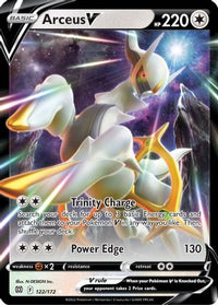 Arceus V (122/172) [Sword & Shield: Brilliant Stars]