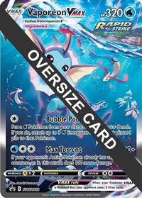 Vaporeon VMAX (SWSH182) (Jumbo Card) [Sword & Shield: Black Star Promos]