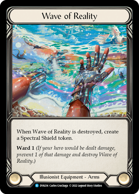 Wave of Reality [DYN214] (Dynasty) Rainbow Foil - POKÉ JEUX