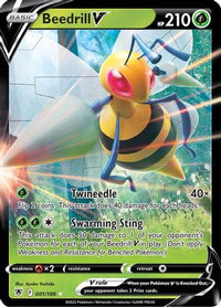 Beedrill V (001/189) [Sword & Shield: Astral Radiance]