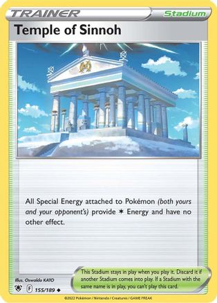 Temple of Sinnoh (155/189) [Sword & Shield: Astral Radiance]