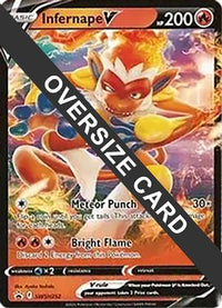 Infernape V (SWSH252) (Jumbo Card) [Sword & Shield: Black Star Promos]