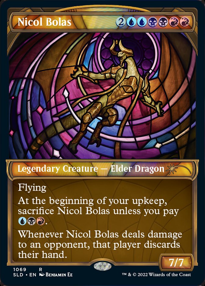 Nicol Bolas (Showcase Textured) [Secret Lair Drop Series]